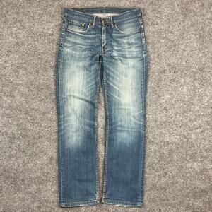 Men's Blue Straight Jeans